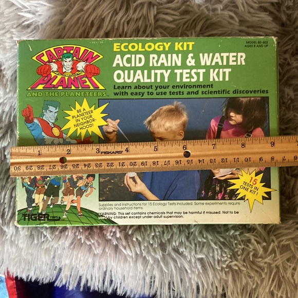 Vintage 1991 Ecology Acid Rain & Water Test Kit 15 tests in 1, for kids science - Picture 6 of 6